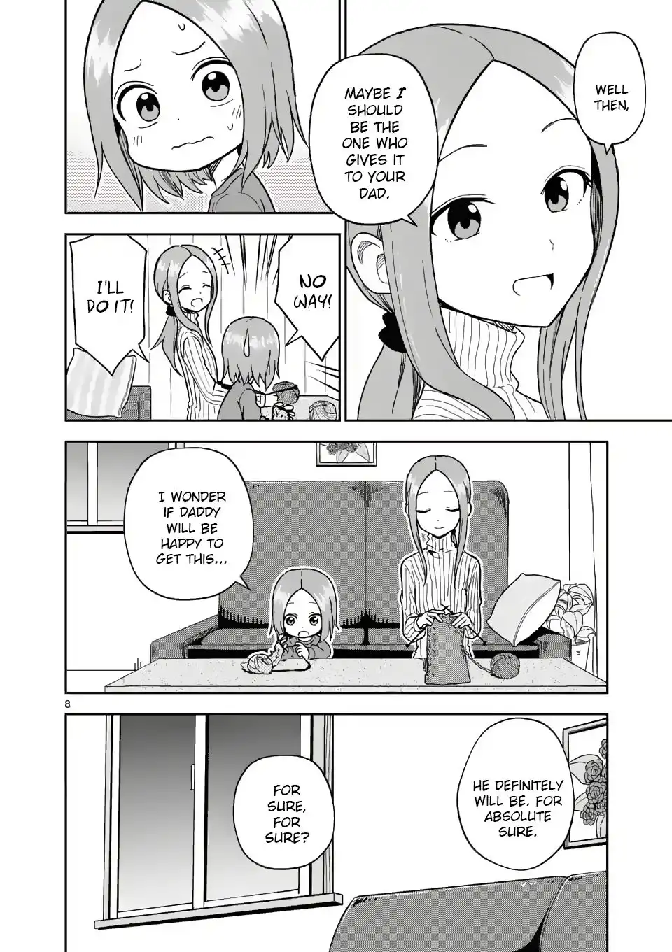 Karakai Jouzu no (Moto) Takagi-san Chapter 164 8